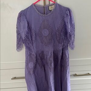 Purple Lace Dress